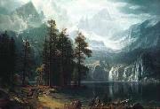 Albert Bierstadt Sierra Nevadas china oil painting artist